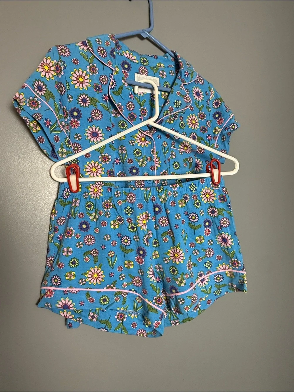 The Cats Pajamas 2 Pc Summer PJ set Womens Sz S Cotton Blend